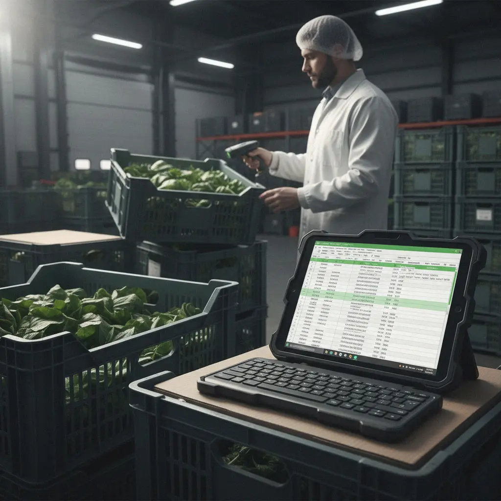 Excel en recepción y almacenamiento en Chile: integrar entradas y stock sin duplicidad